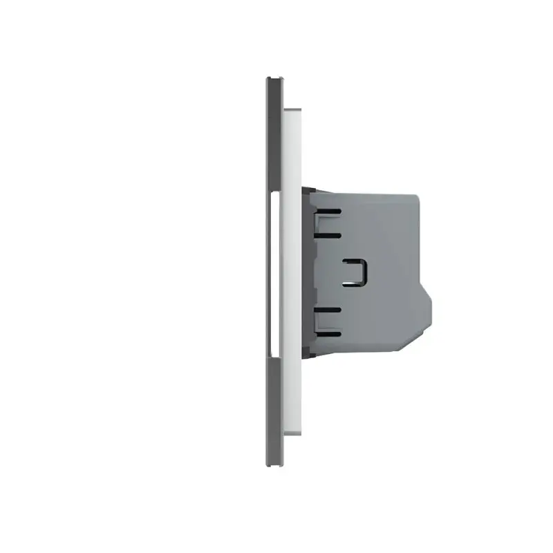 Livolo | Cinza | 1+1+1+1 | Dimmer | Interruptor de comutação