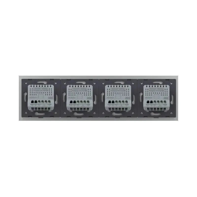 Livolo | Cinza | 1+1+1+1 | Dimmer | Interruptor de comutação