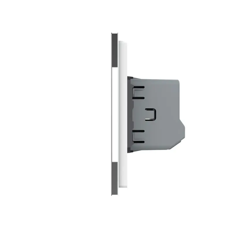 Livolo | Cinza | 1+1 | Dimmer | Interruptor de comutação
