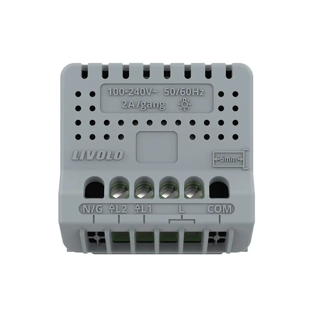 Livolo | 2 | Módulo | Dimmer | Interruptor de comutação