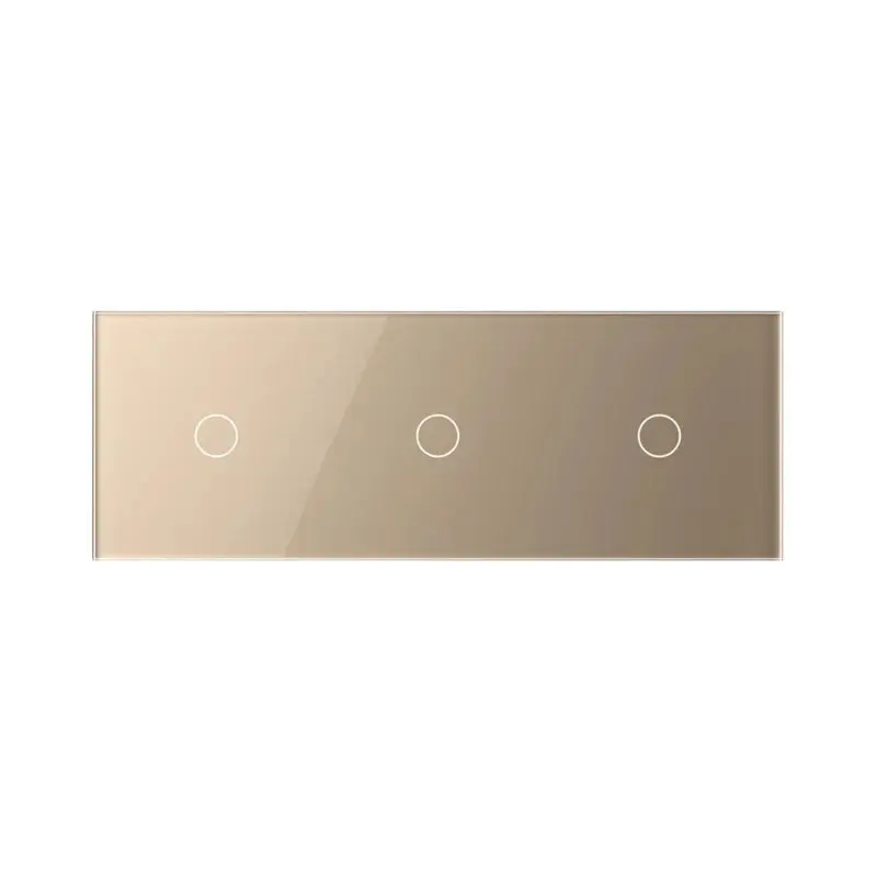 Livolo | Ouro | 1+1+1 | Dimmer | Trocar
