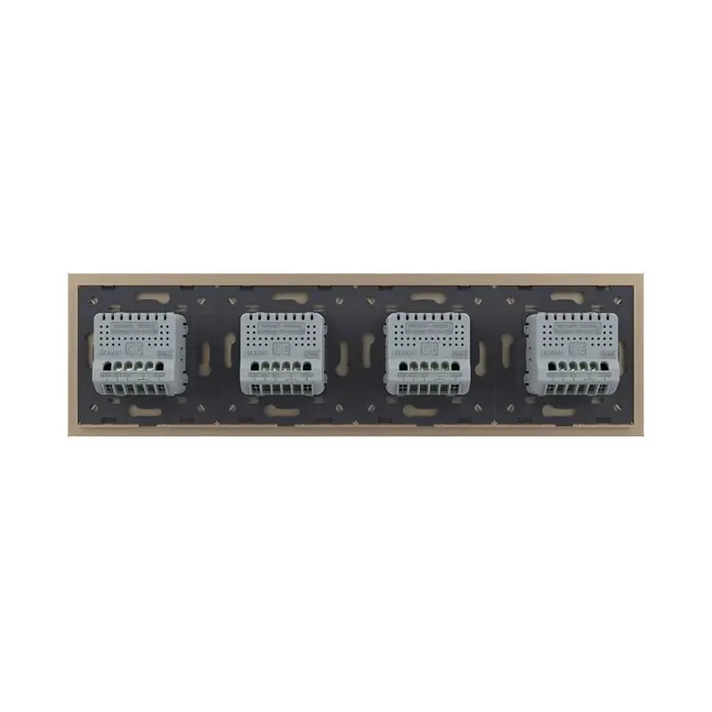 Livolo | Ouro | 1+1+1+1 | Dimmer | Trocar