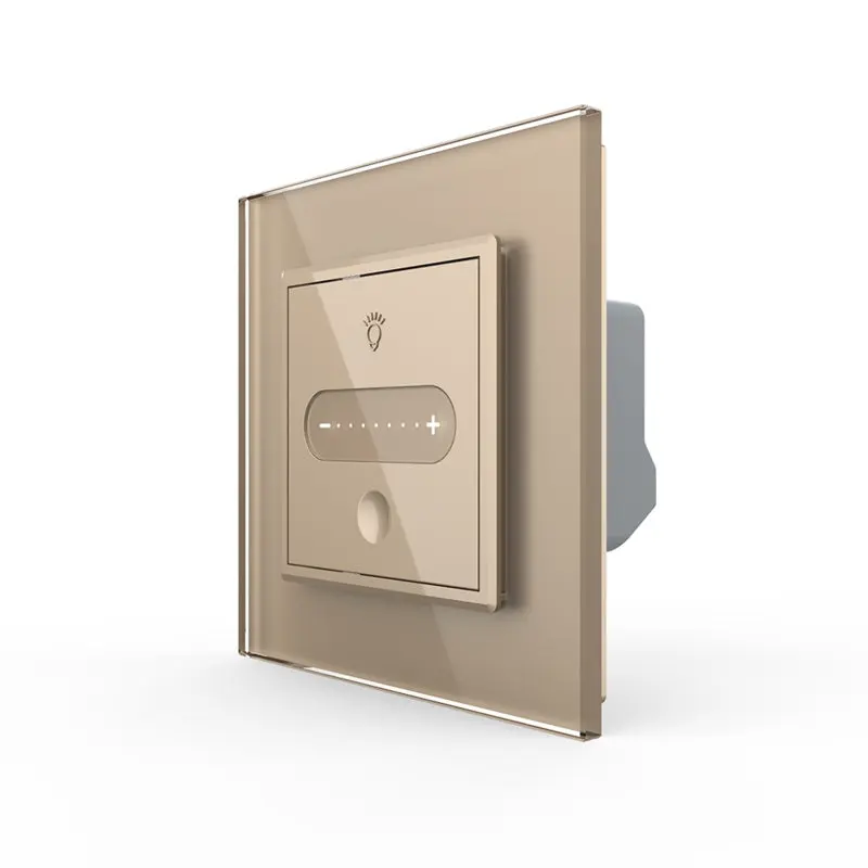 Livolo | Ouro | Sr | 1 | Slide dimmer | Interruptor de comutação