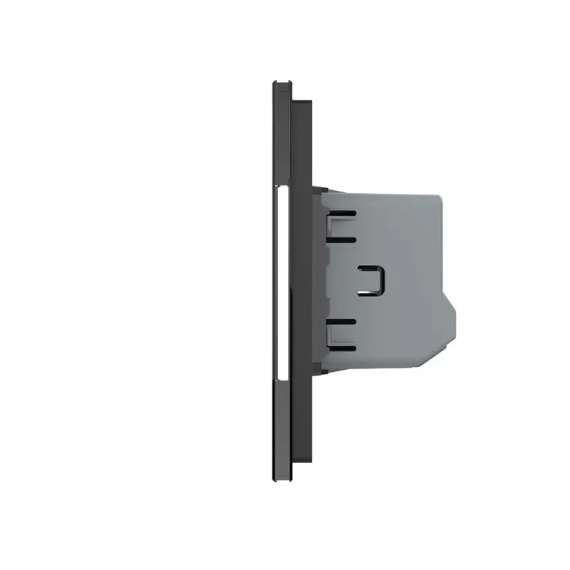 Livolo | Preto | 1+1+1 | Dimmer | Interruptor de comutação