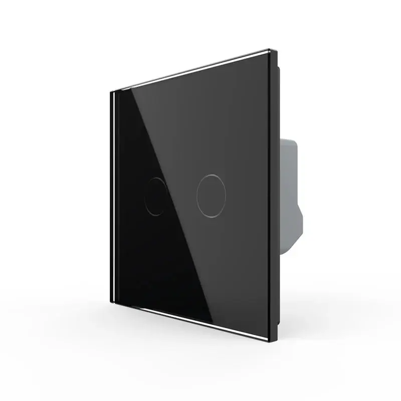 Livolo | Preto | 2 | Dimmer | Interruptor de comutação
