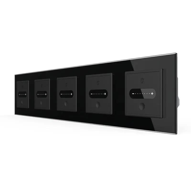Livolo | Preto | Sr | 5 | Slide dimmer | Interruptor de comutação