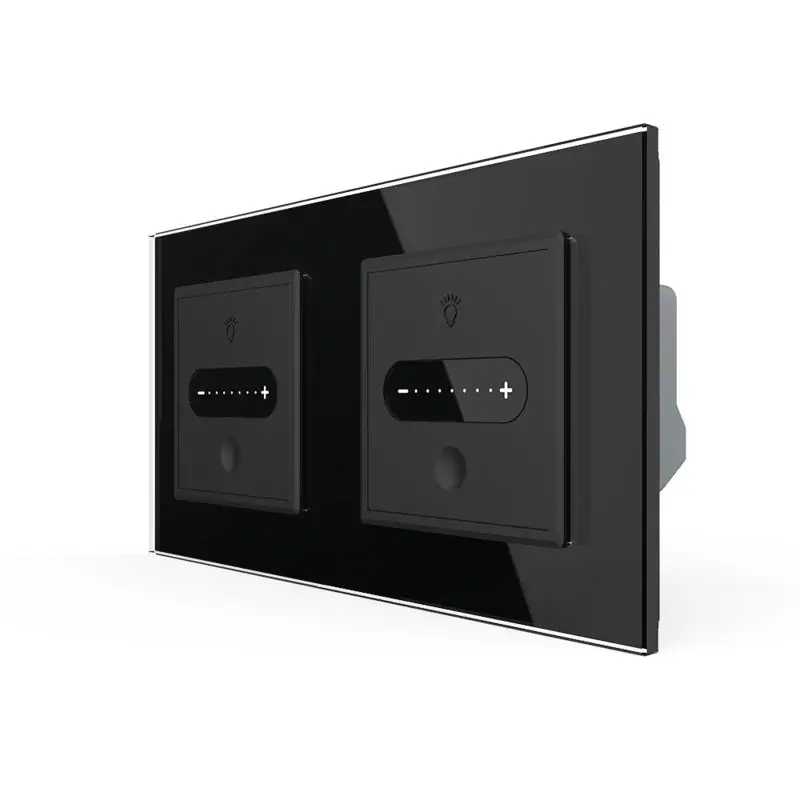 Livolo | Preto | Sr | 2 | Slide-simmer