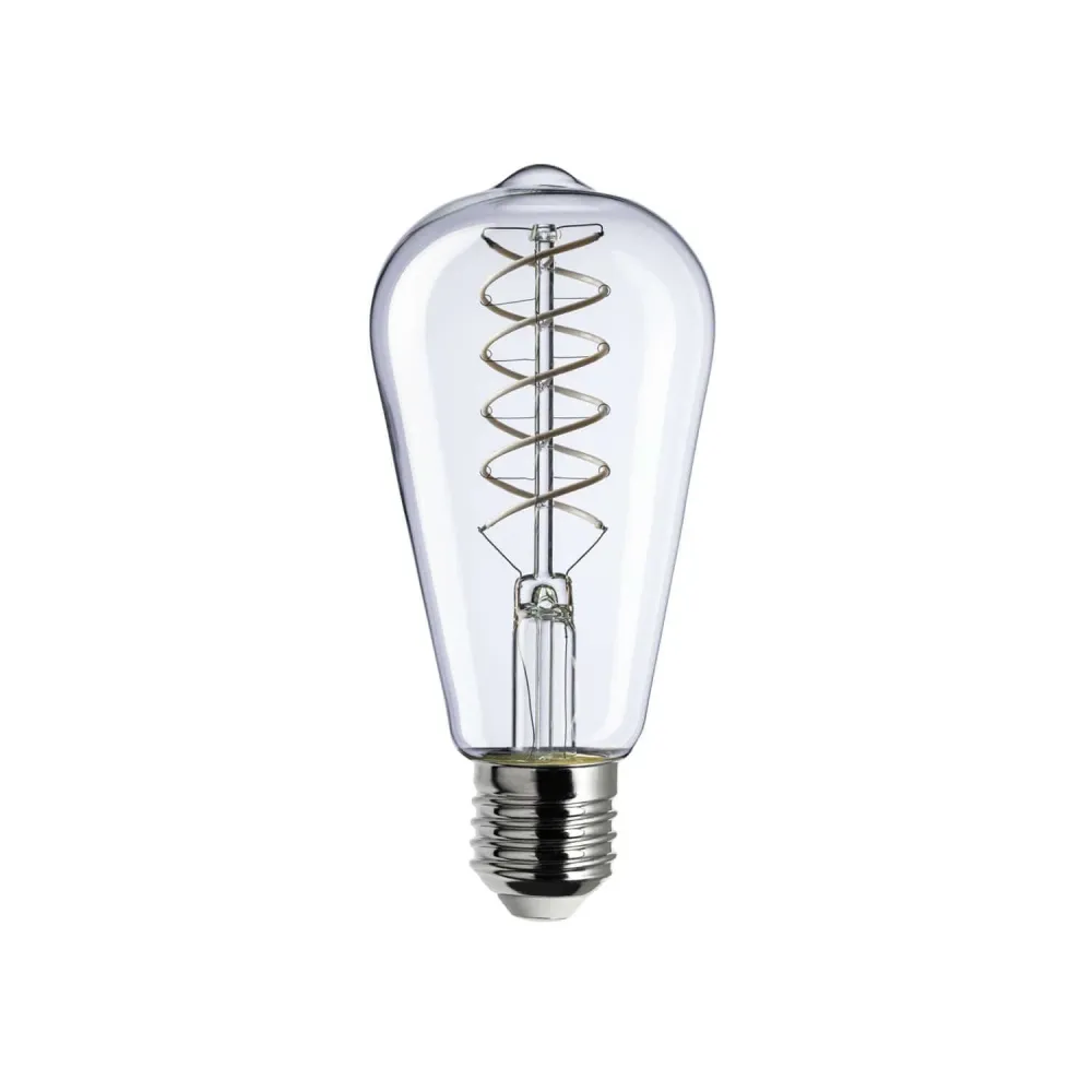 Lâmpada LED Filamento Branco Edison ST64 5,9W 500Lm E27 2700K Regulável - W02