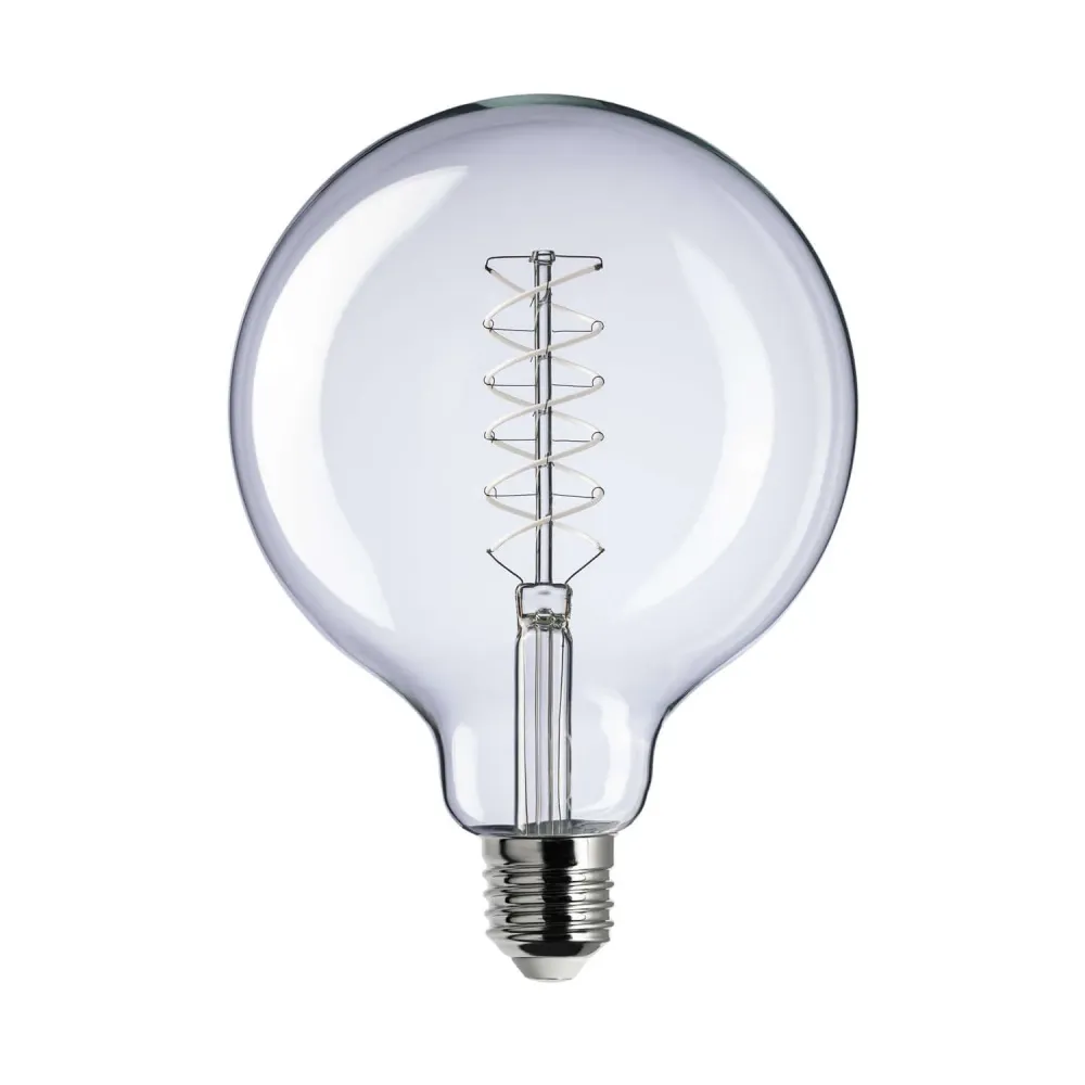 Lâmpada LED Filamento Branco Globo G125 5,9W 500Lm E27 2700K Regulável - W04