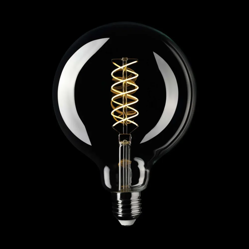 Lâmpada LED Filamento Branco Globo G125 5,9W 500Lm E27 2700K Regulável - W04