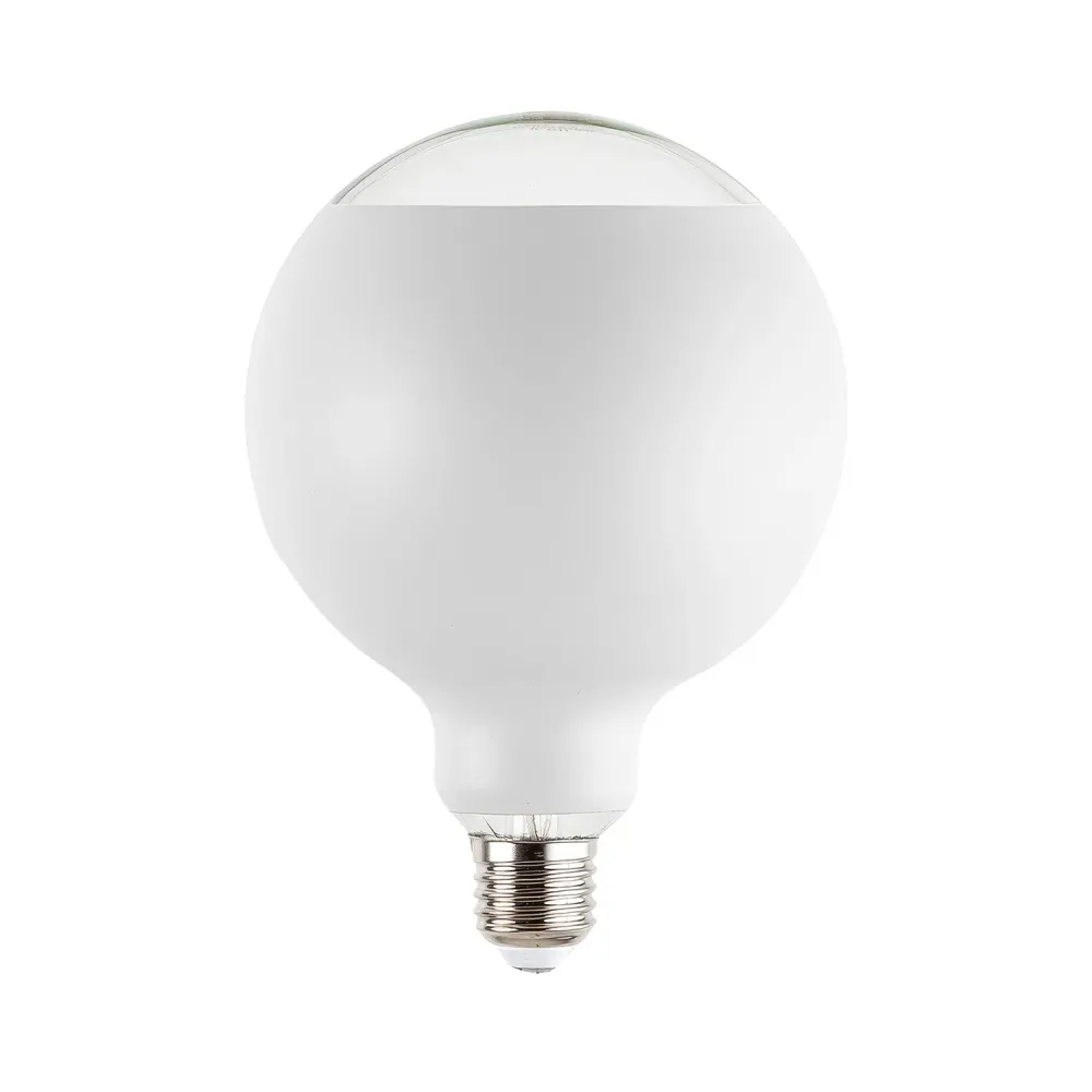 Lâmpada LED Lucia G125 4,8W 806Lm E27 2700K Dimerizável - Branco