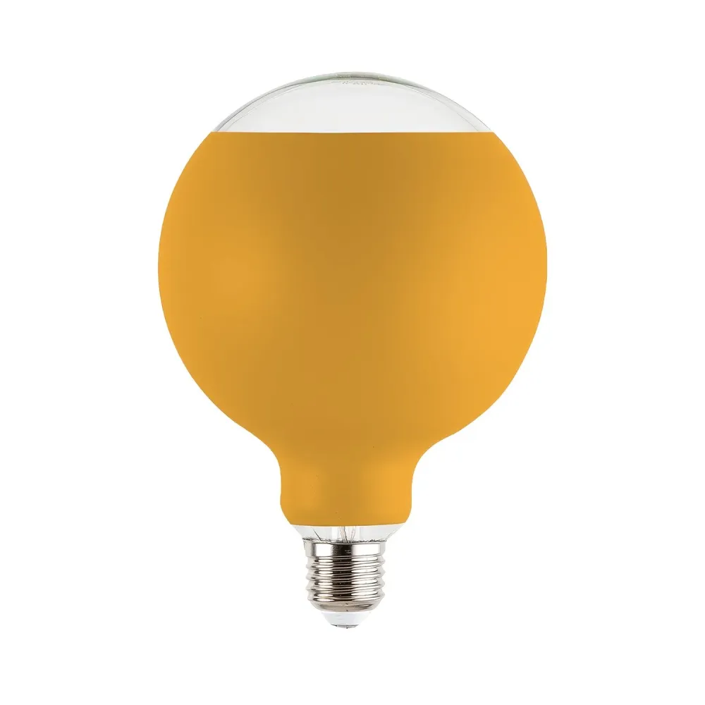 Lâmpada LED Lucia G125 4,8W 806Lm E27 2700K Dimmerável - Amarelo