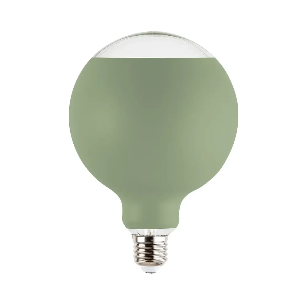 Lâmpada LED Lucia G125 4,8W 806Lm E27 2700K Dimerizável - Verde
