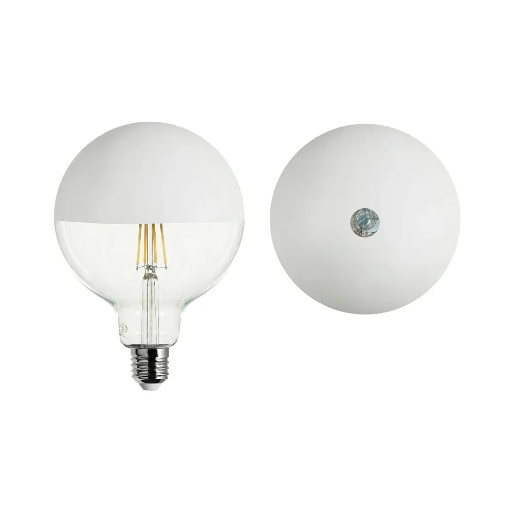 Lâmpada LED Maria G125 4,8W 806Lm E27 2700K Regulável - Branco