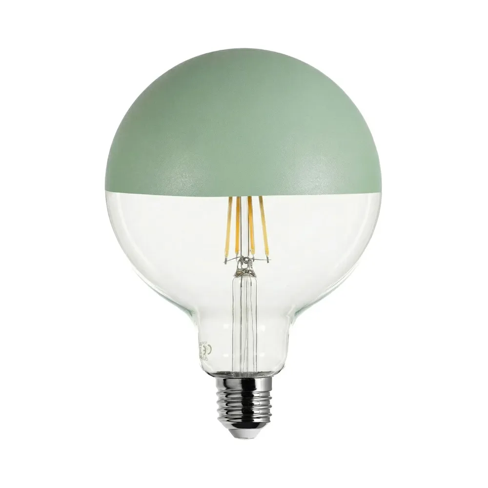 Lâmpada LED Maria G125 4,8W 806Lm E27 2700K Dimmerável - Verde