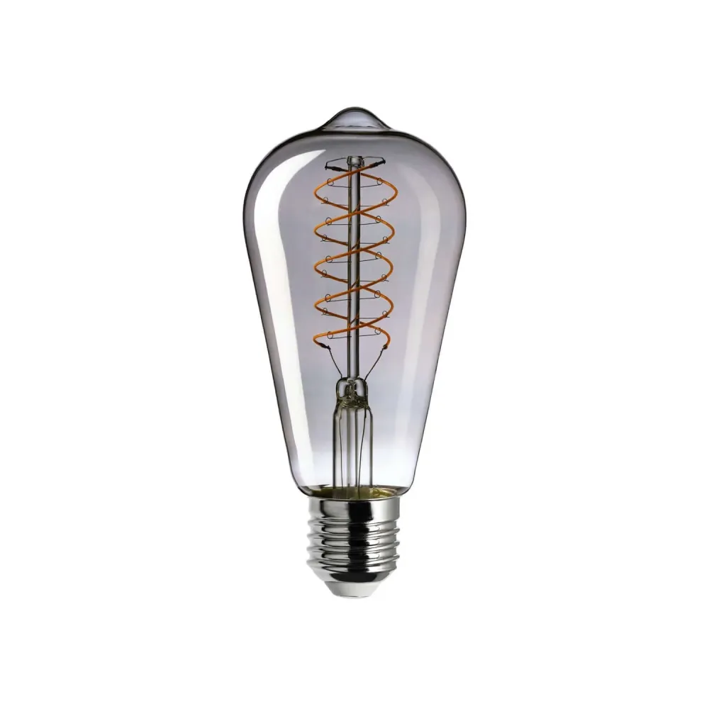 Lâmpada LED Smoky Edison ST64 4,8W 250Lm E27 1800K Regulável - D02