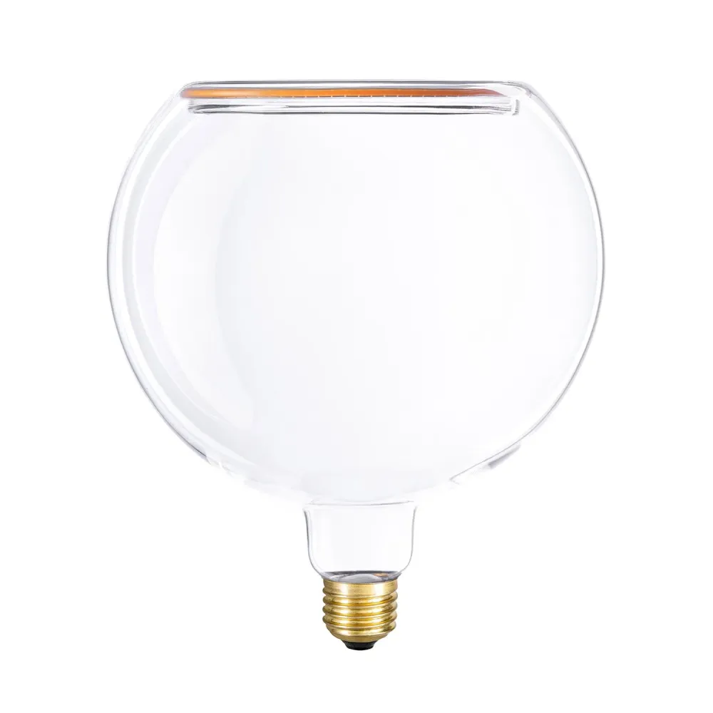 Lâmpada LED Transparente Ghost Line CRI 90 G8 5,5W 380Lm E26 120V 2200K Regulável - G06