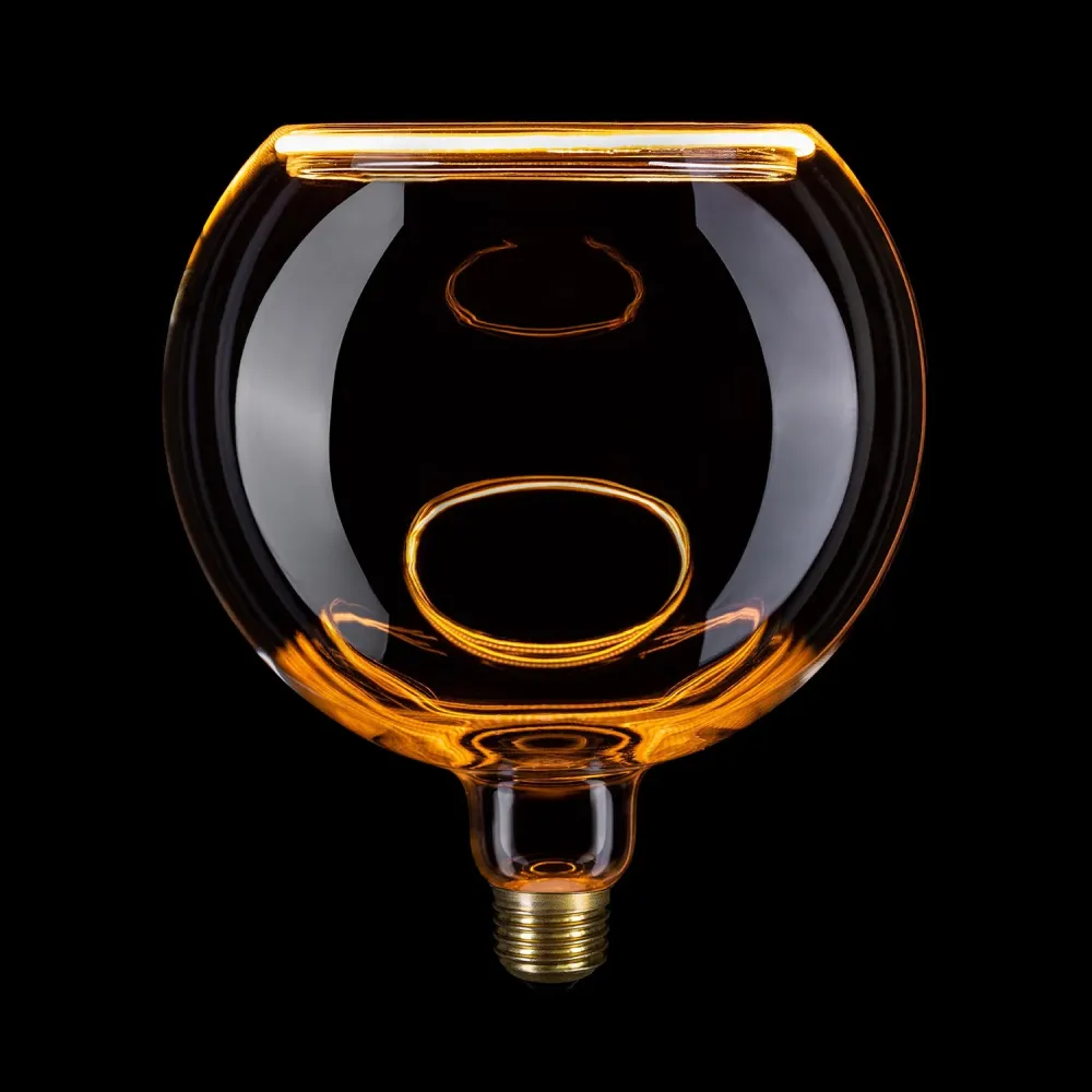 Lâmpada LED Transparente Ghost Line CRI 90 G8 5,5W 380Lm E26 120V 2200K Regulável - G06