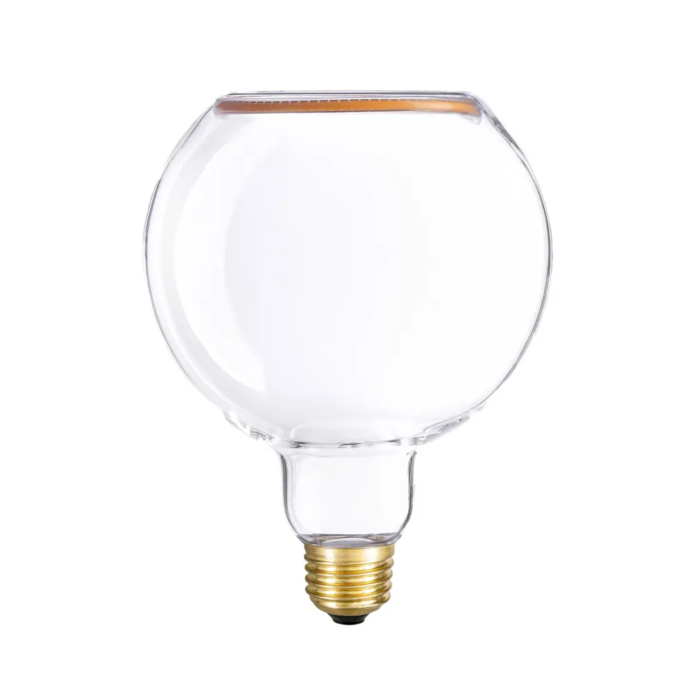 Lâmpada LED Transparente Ghost Line CRI 90 G40 4W 300Lm E26 120V 2200K Regulável - G05