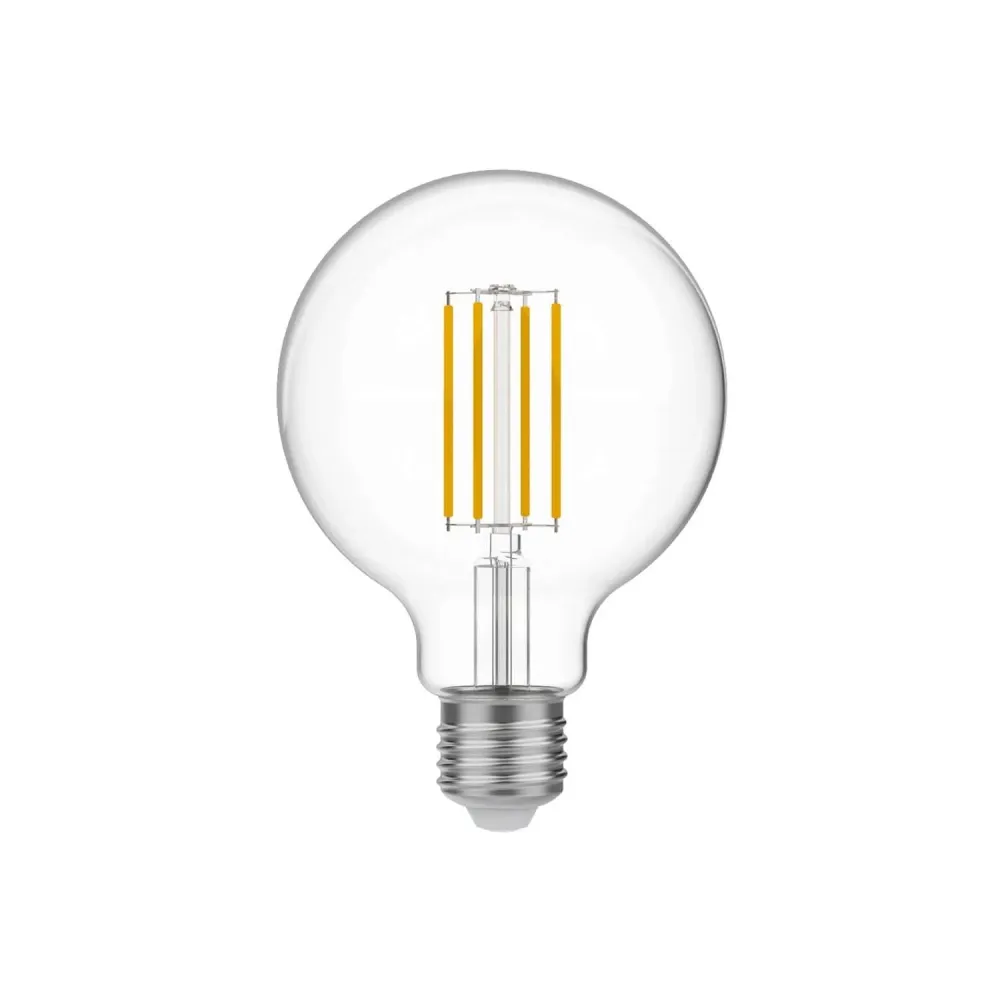 Lâmpada LED Transparente Globo G95 7W 806Lm E27 2700K Regulável - T03