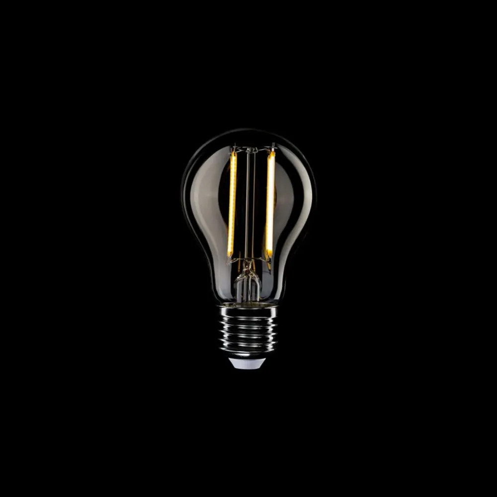 Lâmpada LED Transparente Gota A60 7W 806Lm E27 2700K Regulável - T01