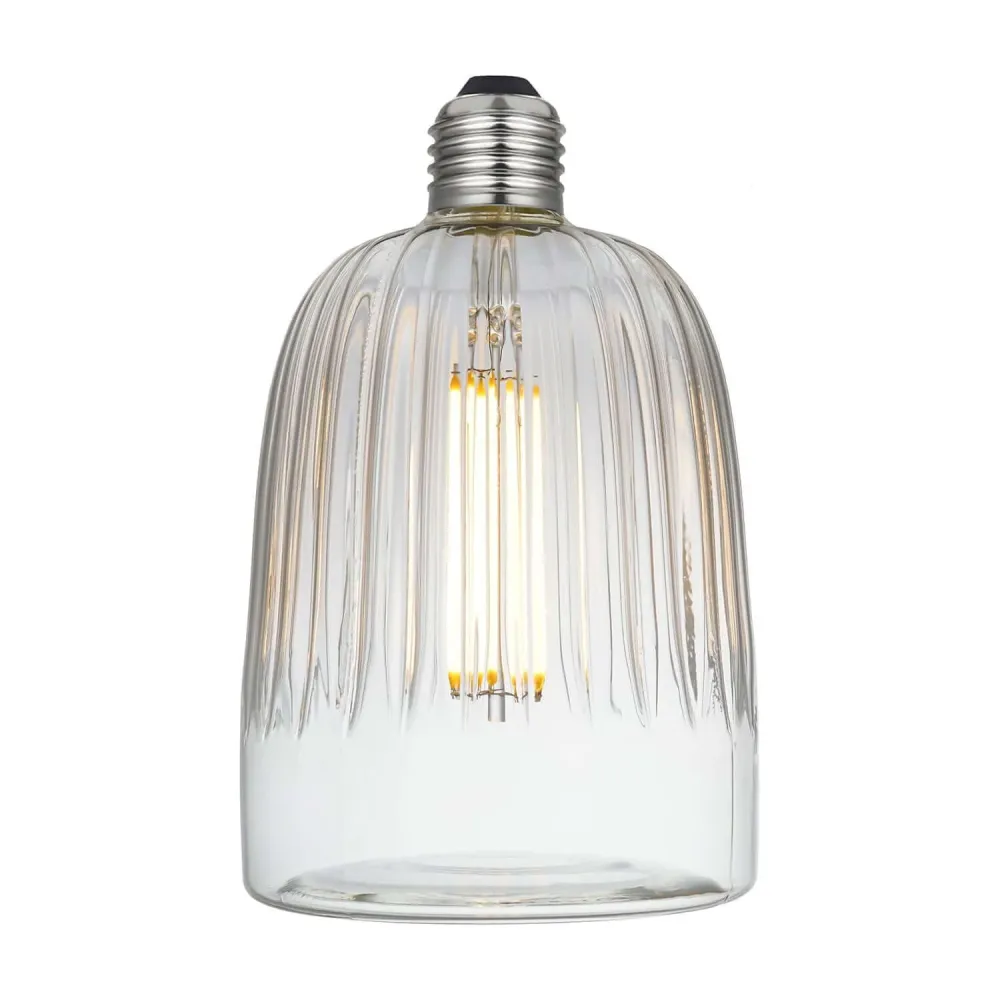 Lâmpada LED Transparente Tiche Linha Crystal 6W 600Lm E27 2700K Regulável