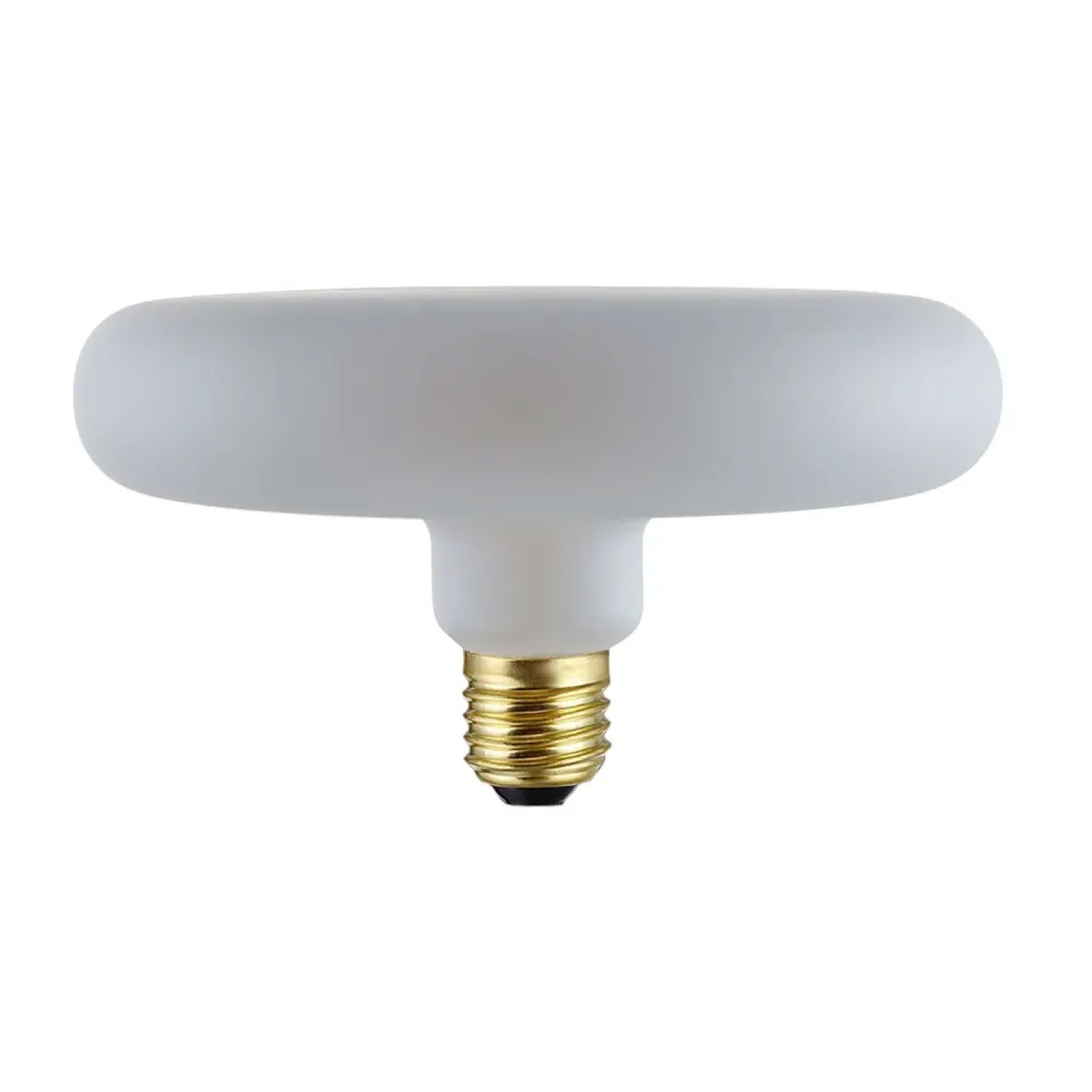 Lâmpada LED White Frosted DASH D170 filamento twisted 6W 570Lm E27 2700K Regulável