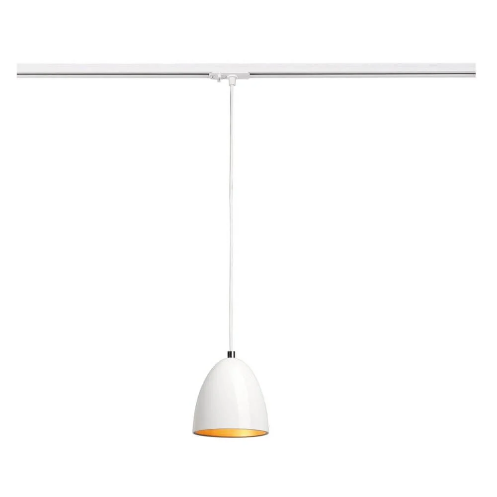 Luminária suspensa Para Cone 14 redonda branca GU10 incl. adaptador 1P branco