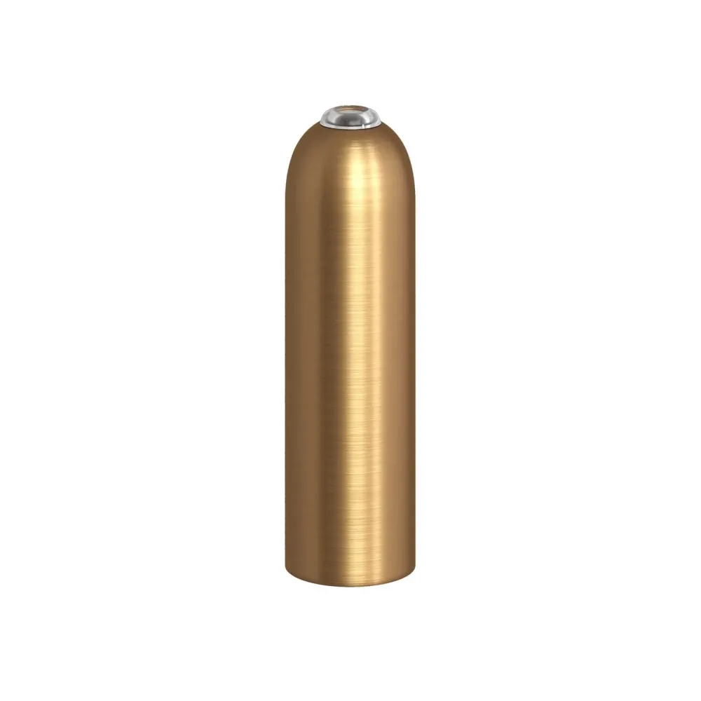 P-Light, kit de casquilho E14 em metal com aperto de cabo oculto - Bronze acetinado