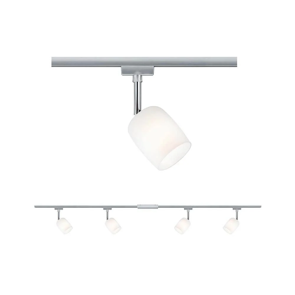 Sistema Rail de Urail Blossom 4-Flame Chrome, Cetim