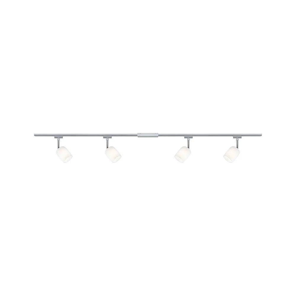 Sistema Rail de Urail Blossom 4-Flame Chrome, Cetim