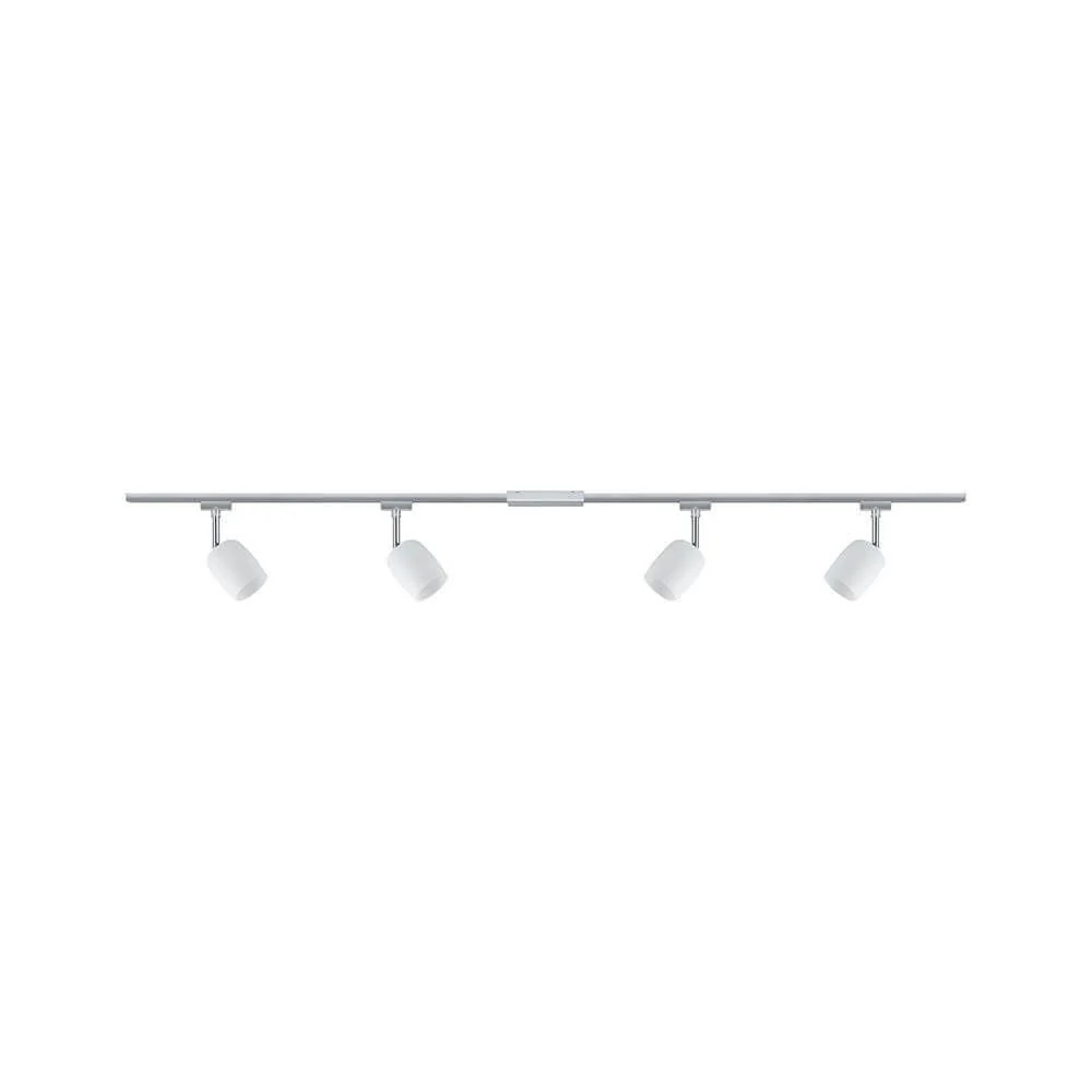 Sistema Rail de Urail Blossom 4-Flame Chrome, Cetim