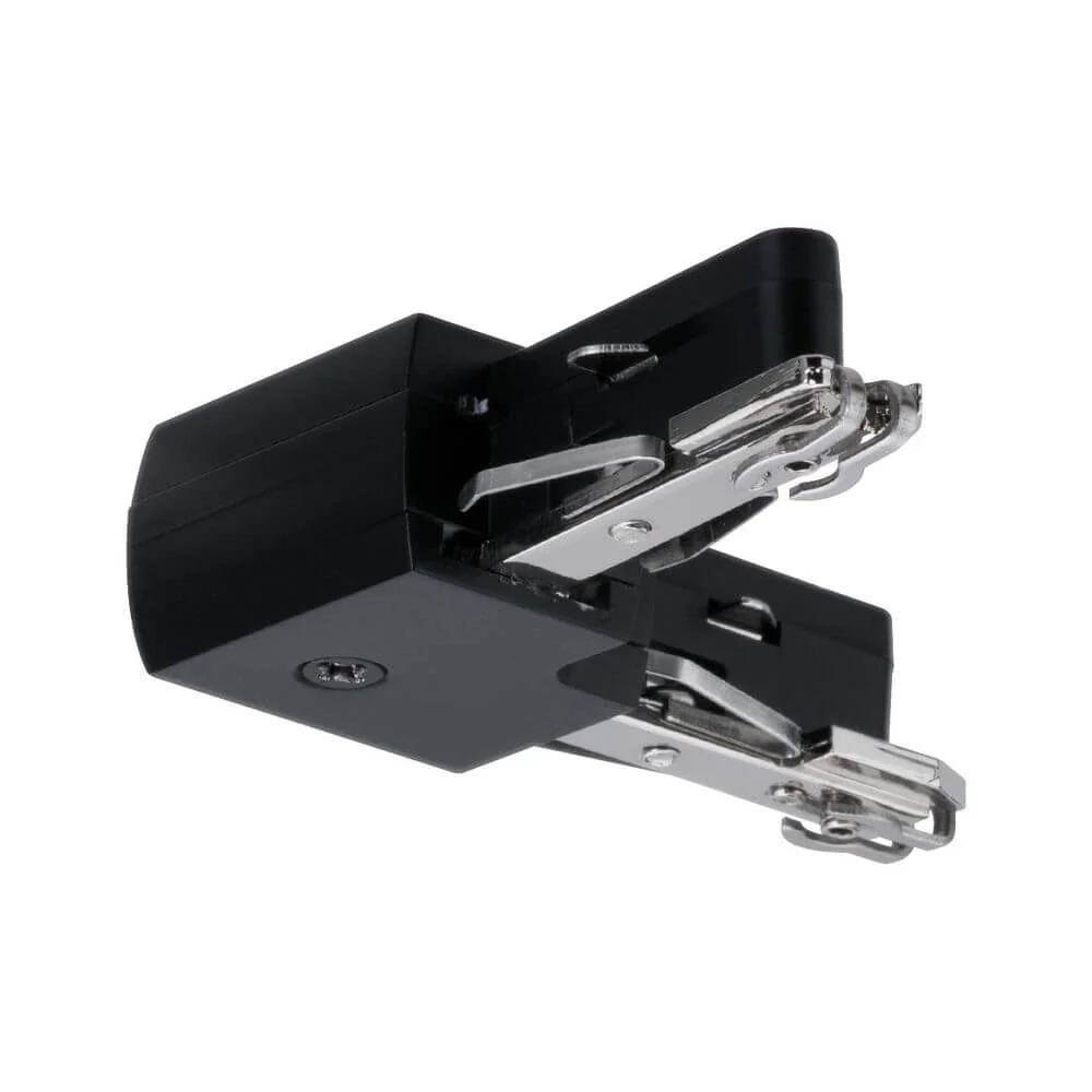 URAIL L-Connector Rigid Black Matt 230V