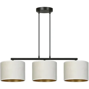 Candeeiro Suspenso Hilde, Branco, 72x100x18 cm, EPIKASA