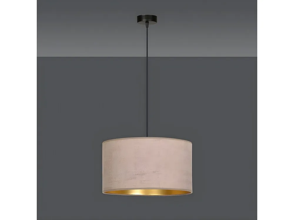 Candeeiro Suspenso Hilde, Cor-de-rosa, 35x100x35 cm, EPIKASA