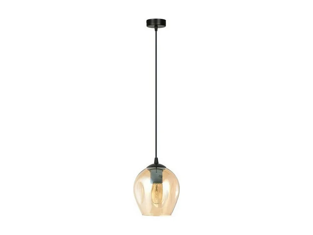Candeeiro Suspenso Istar, Âmbar, 14x100x14 cm, EPIKASA