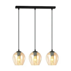 Candeeiro Suspenso Istar, Âmbar, 70x100x14 cm, EPIKASA
