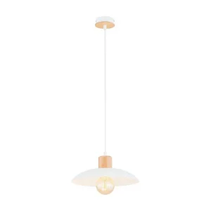 Candeeiro Suspenso Kobe, Branco, 30x100x30 cm, EPIKASA