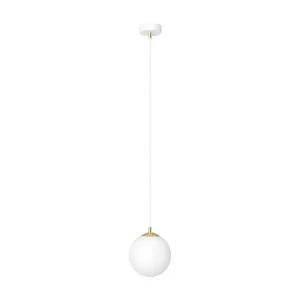 Candeeiro Suspenso Royal, Branco, 14x100x14 cm, EPIKASA