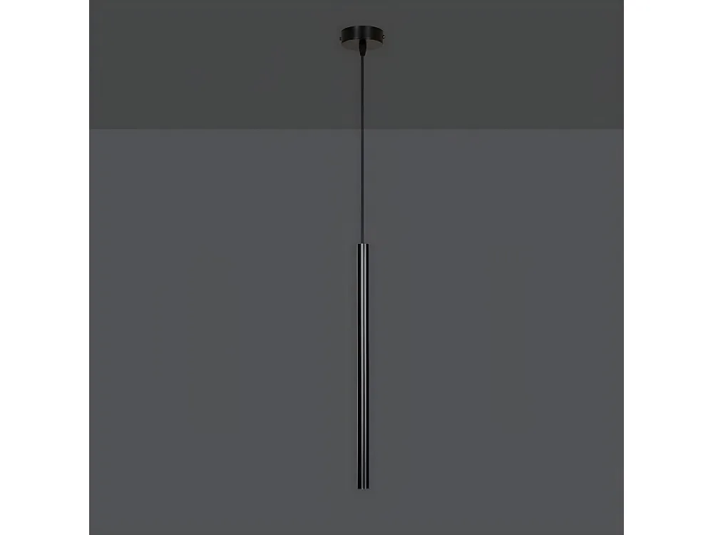 Candeeiro Suspenso Selter, Preto, 8x120x8 cm, EPIKASA