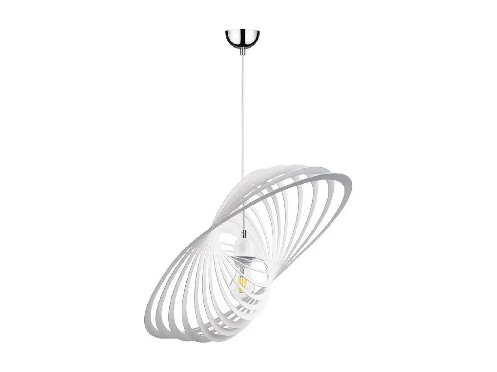 Lâmpada de Suspensão Planet, Branco, 61x42x120 cm, EPIKASA