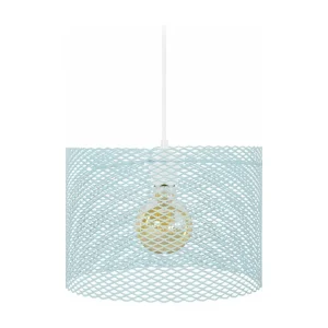 Suspensão TOSEL ADONIS metálico cilindro pastel D30 x H80 cm