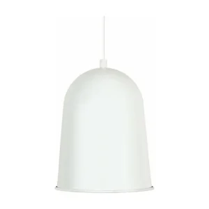 Suspensão TOSEL BALLE ROULÉ metálico cúpula branco D21 x H84 cm
