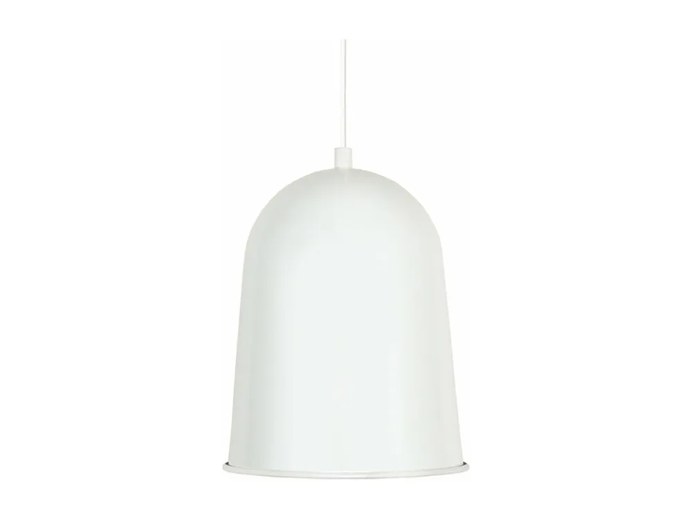 Suspensão TOSEL BALLE ROULÉ metálico cúpula branco D21 x H84 cm