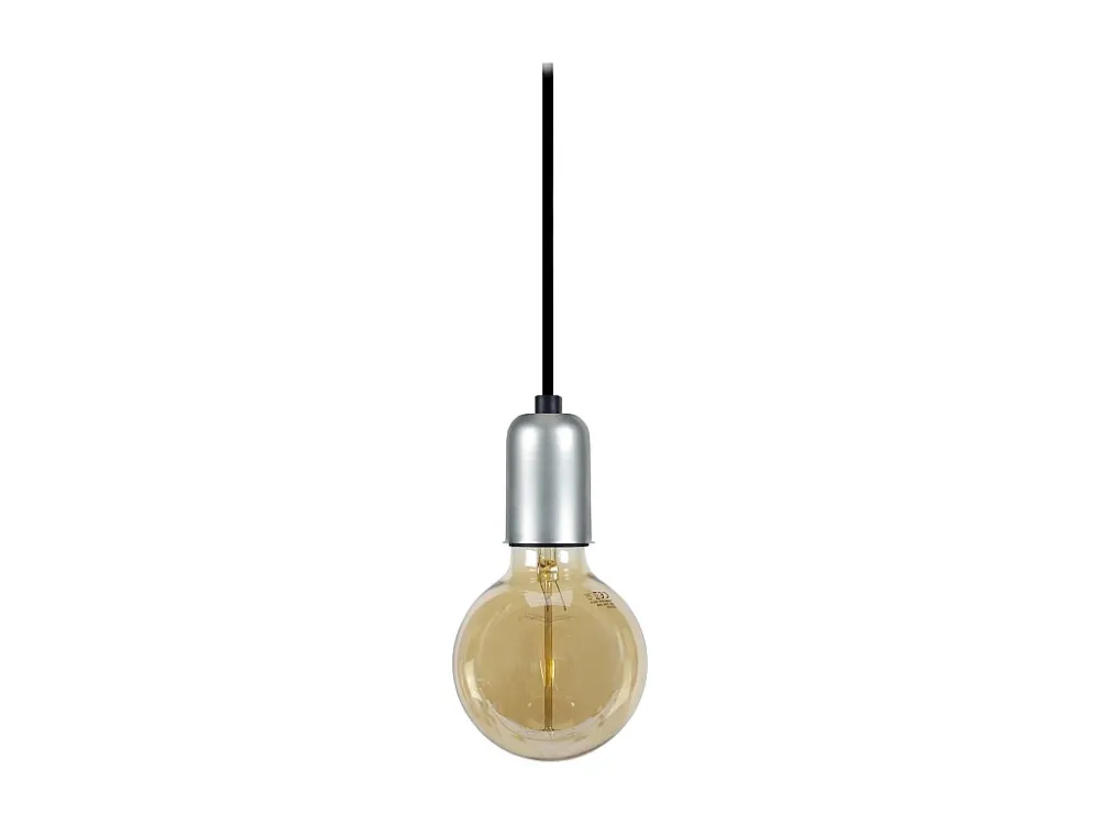 Suspensão TOSEL BAO lâmpada decorativa cilindro alumínio D9,5 x H80 cm