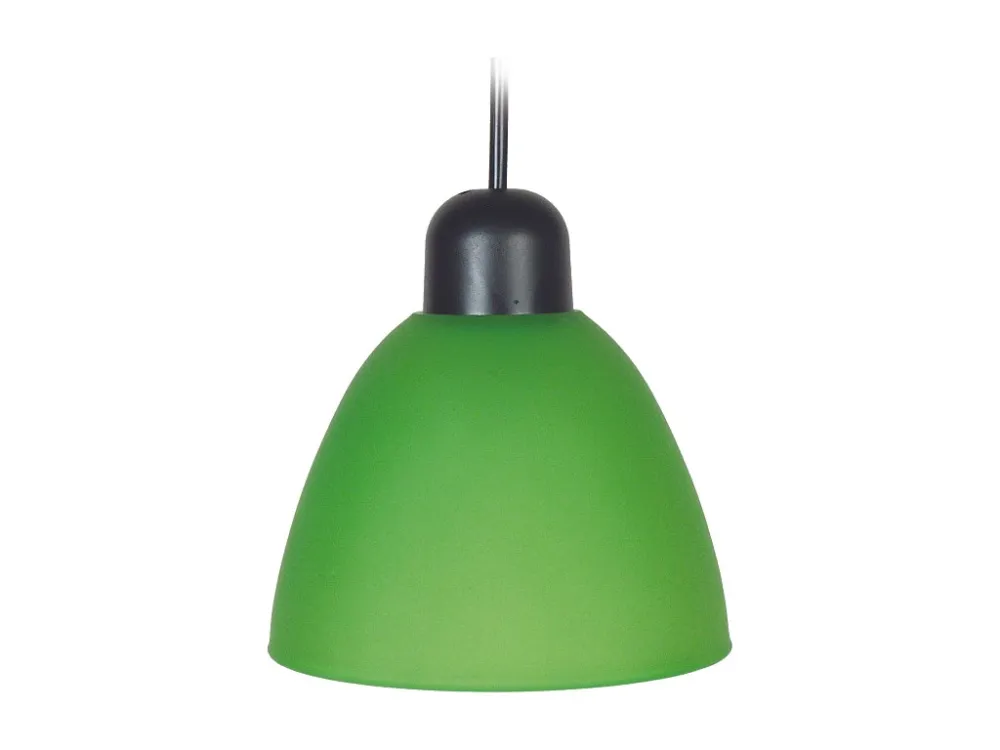 Suspensão TOSEL BELGICA vidro Sino rosa D17,5 x H80 cm