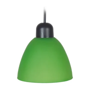 Suspensão TOSEL BELGICA vidro Sino rosa D17,5 x H80 cm