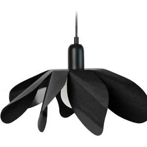 Suspensão TOSEL BLOMMA metálico geométrico preto D40 x H75 cm