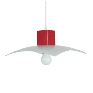 Suspensão TOSEL CUBIC lâmpada decorativa cilindro alumínio D9,5 x H80 cm