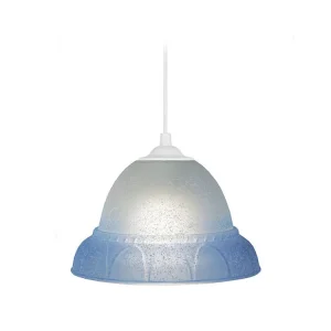 Suspensão TOSEL DALILA metálico cônico castanho D33 x H80 cm